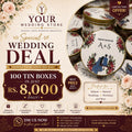 Tin Sweet Boxes Deal of (100Pcs)