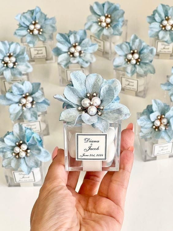 GLASS BOXES ELITE FAVOURS