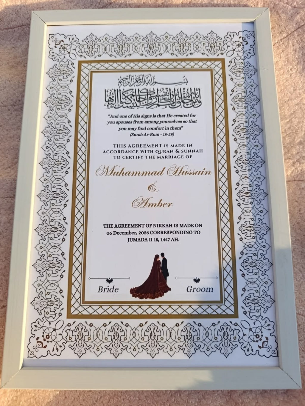 NIKKAH FRAMES