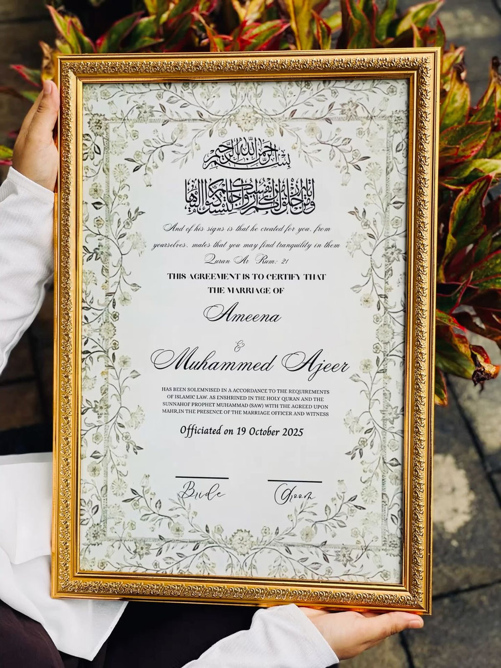 NIKKAH FRAMES
