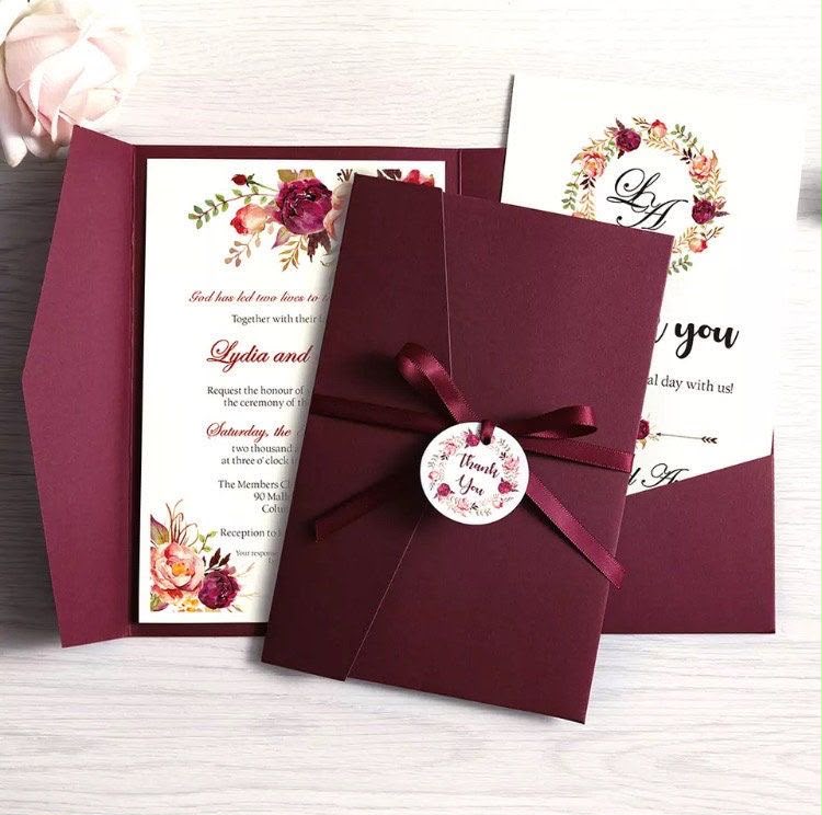 Wedding Invitation Card