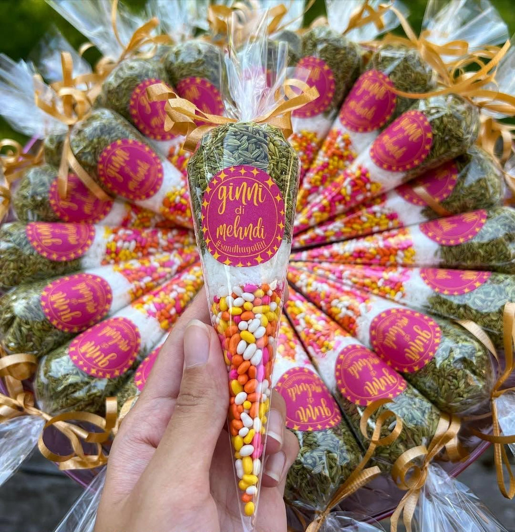SWEET FAVOURS CONES