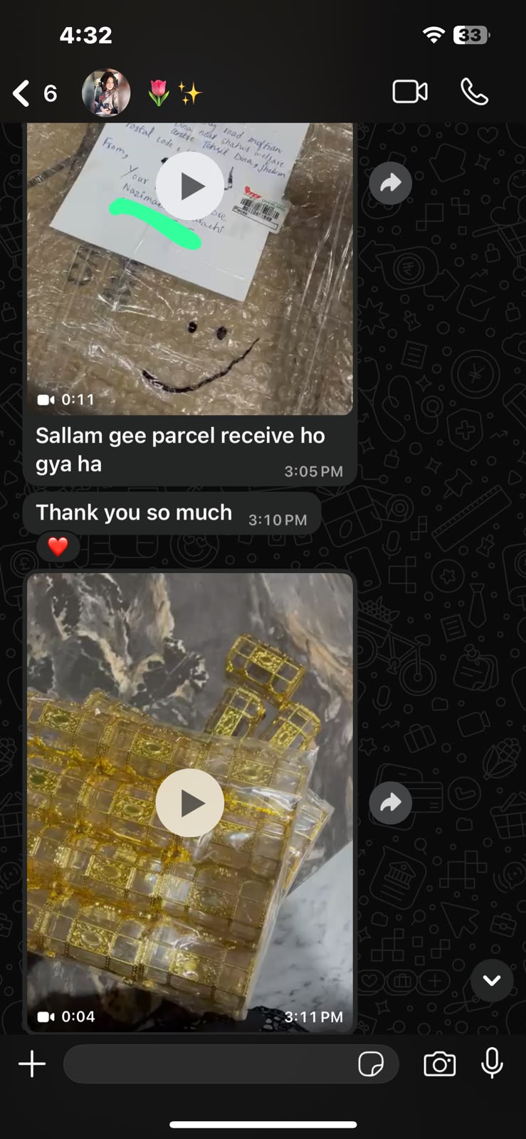 Customer review screenshot